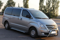 Hyundai H300, H1, Starex 2008–2020 Bullbar WT003-2 (RVS) foto 2