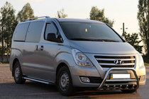 Hyundai H300, H1, Starex 2008–2020 Bullbar WT003-2 (RVS) foto 3