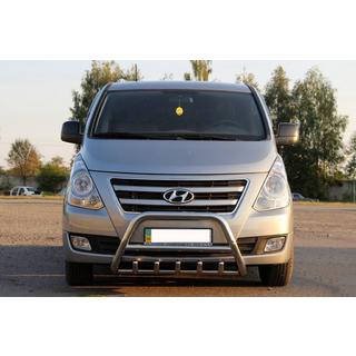 Bullbar WT003-2 (RVS) Hyundai H300, H1, Starex 2008–2020 foto 4