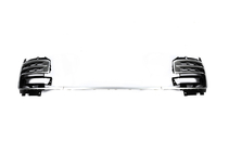 Range Rover IV L405 2013–2021 Frontbumper lip spoiler set SVA Silver (2018-2021, 3-delig) foto 1