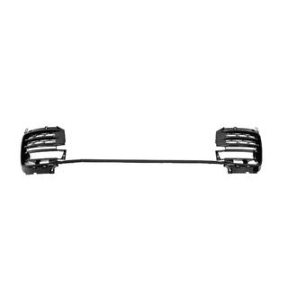 Front bumper lip spoiler set SVA Black (2018-2021, 3-delig) foto 1