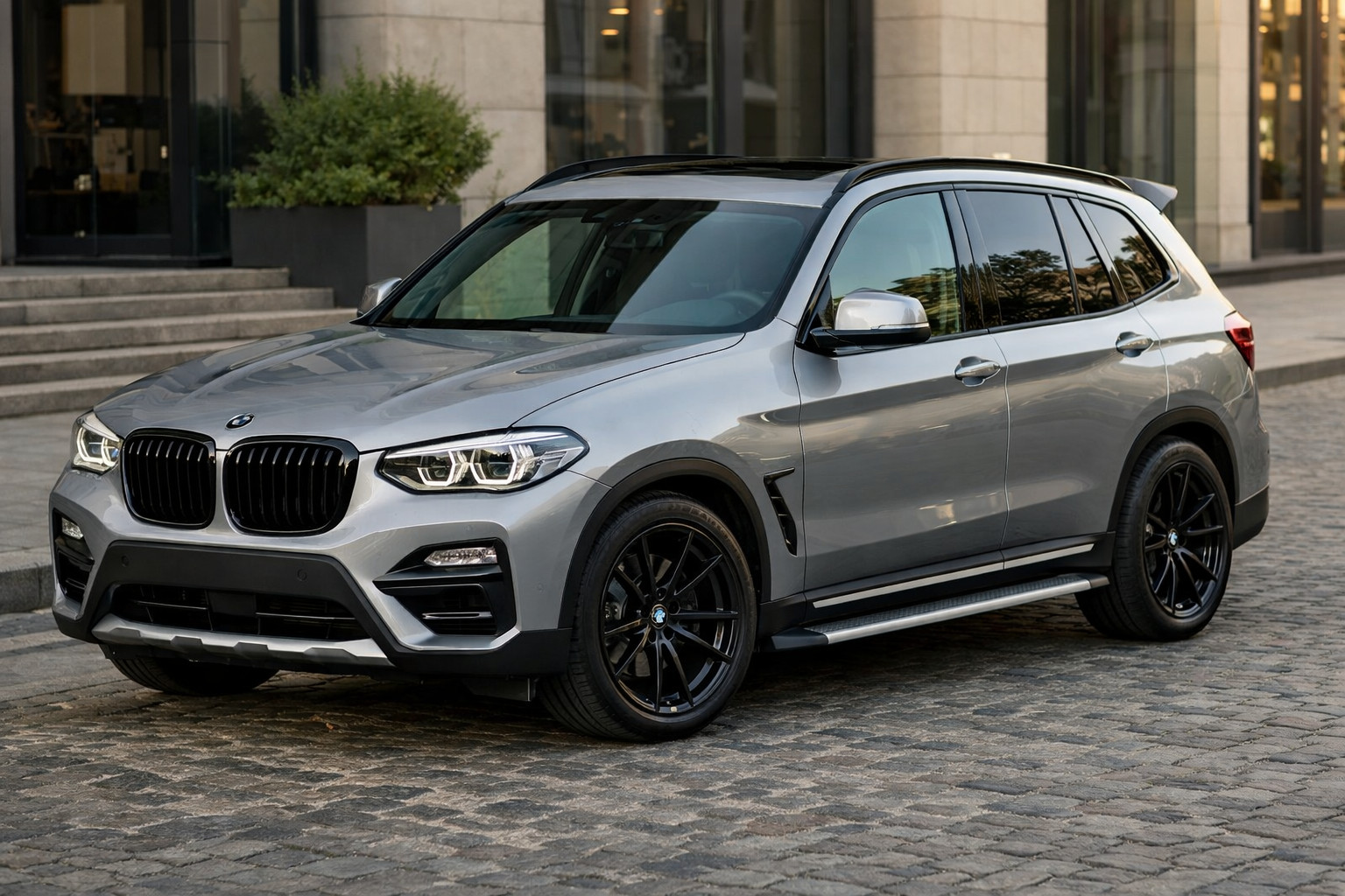 Basisupgrade voor BMW X3 G01 voor in de stad, zonder goedkope M-styling