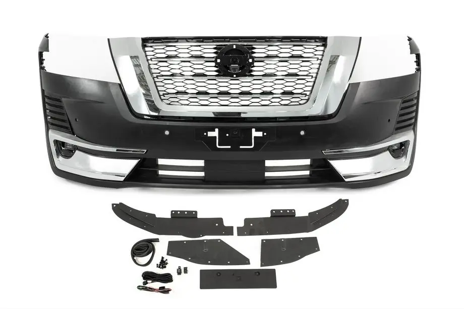 Nissan Patrol Y62 2010–2024 Voorbumper compleet (2020-2024) Foto 1