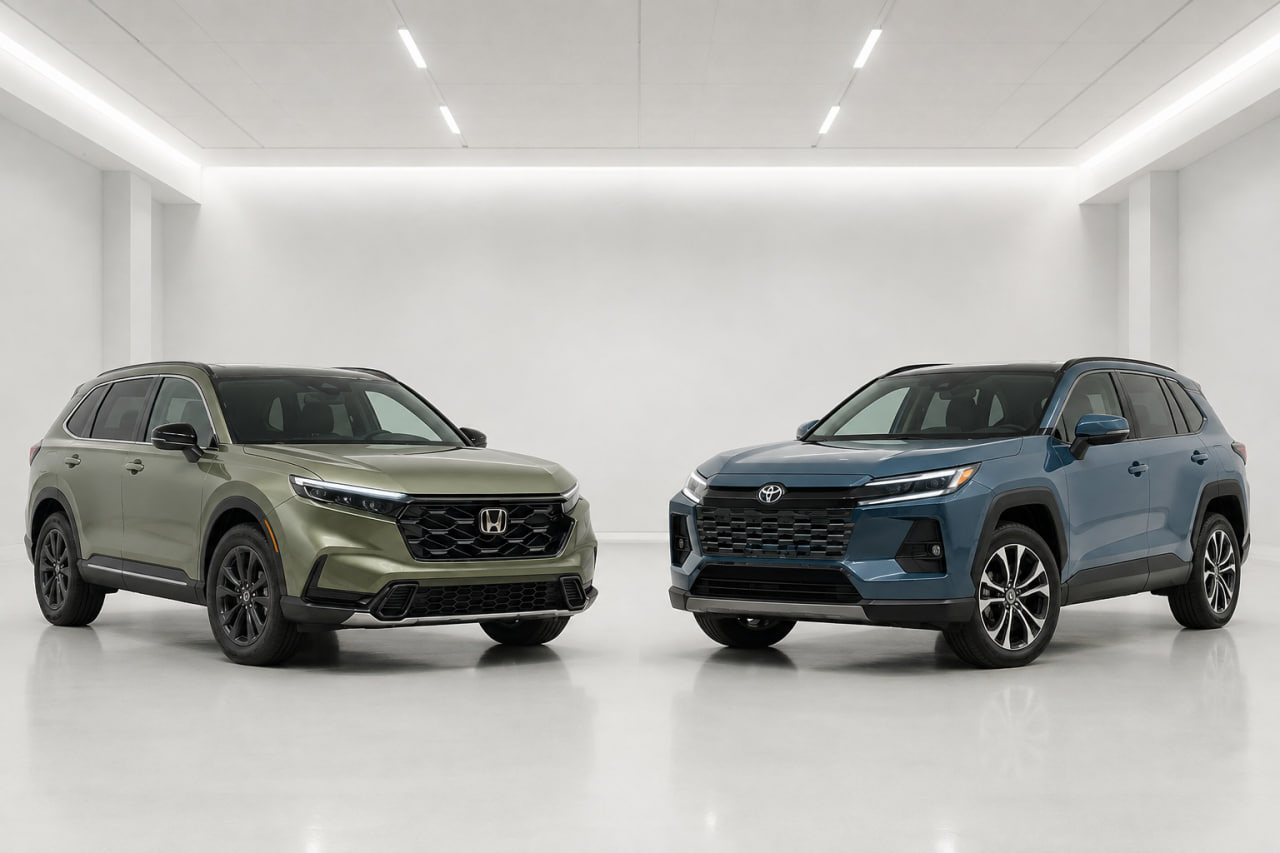 Toyota RAV4 2026 vs. Honda CR-V 2026: welke hybride SUV is beter?