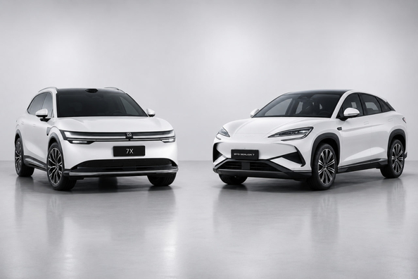 Zeekr 7X vs BYD Sealion 7: vergelijking van Chinese elektrische SUV's Foto 1