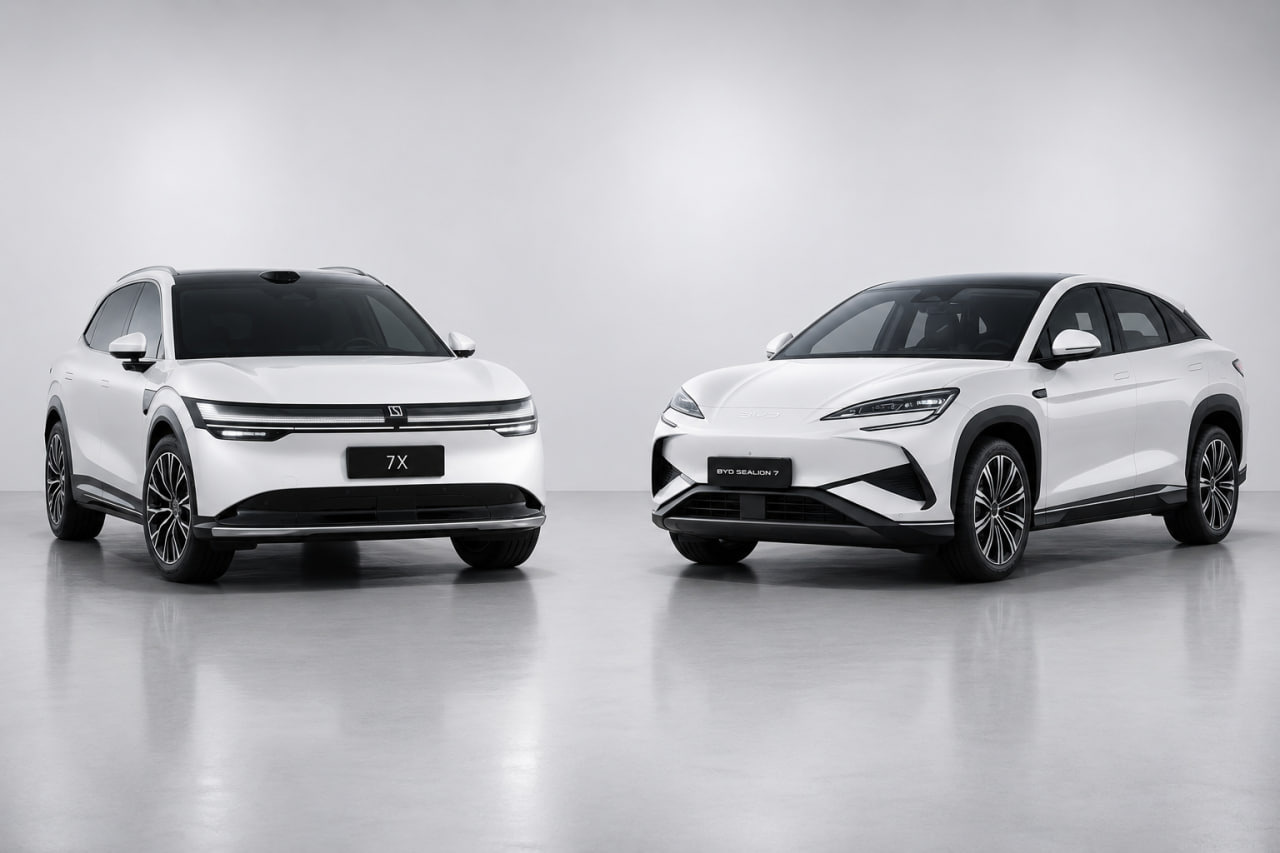 Zeekr 7X vs BYD Sealion 7: vergelijking van Chinese elektrische SUV's
