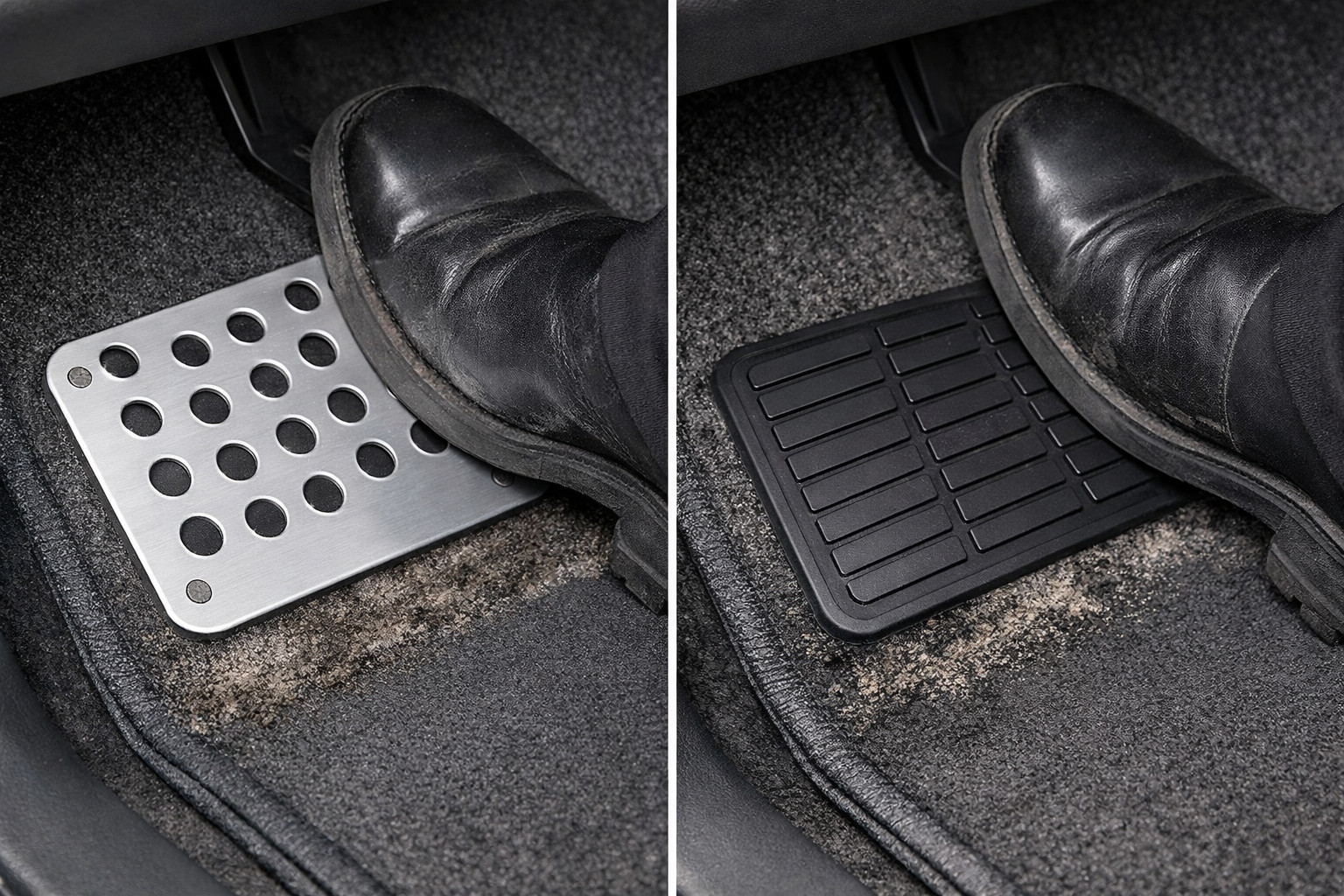 Aluminium of rubber hielplaat: wat beschermt automatten beter?