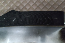 Nissan Juke 2010–2019 Outlet: Spoiler DPT V-1 (hoogglans zwart) foto 4