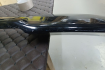 Nissan Juke 2010–2019 Outlet: Spoiler DPT V-1 (hoogglans zwart) foto 5