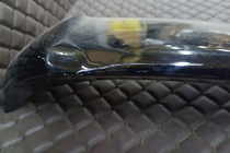 Nissan Juke 2010–2019 Outlet: Spoiler DPT V-1 (hoogglans zwart) foto 6