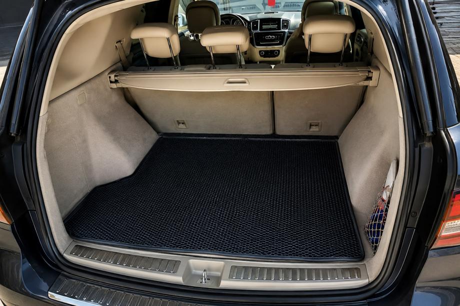 Mercedes GLE/ML-klasse W166 2011–2018 Kofferbakmat (EVA, zwart) Image