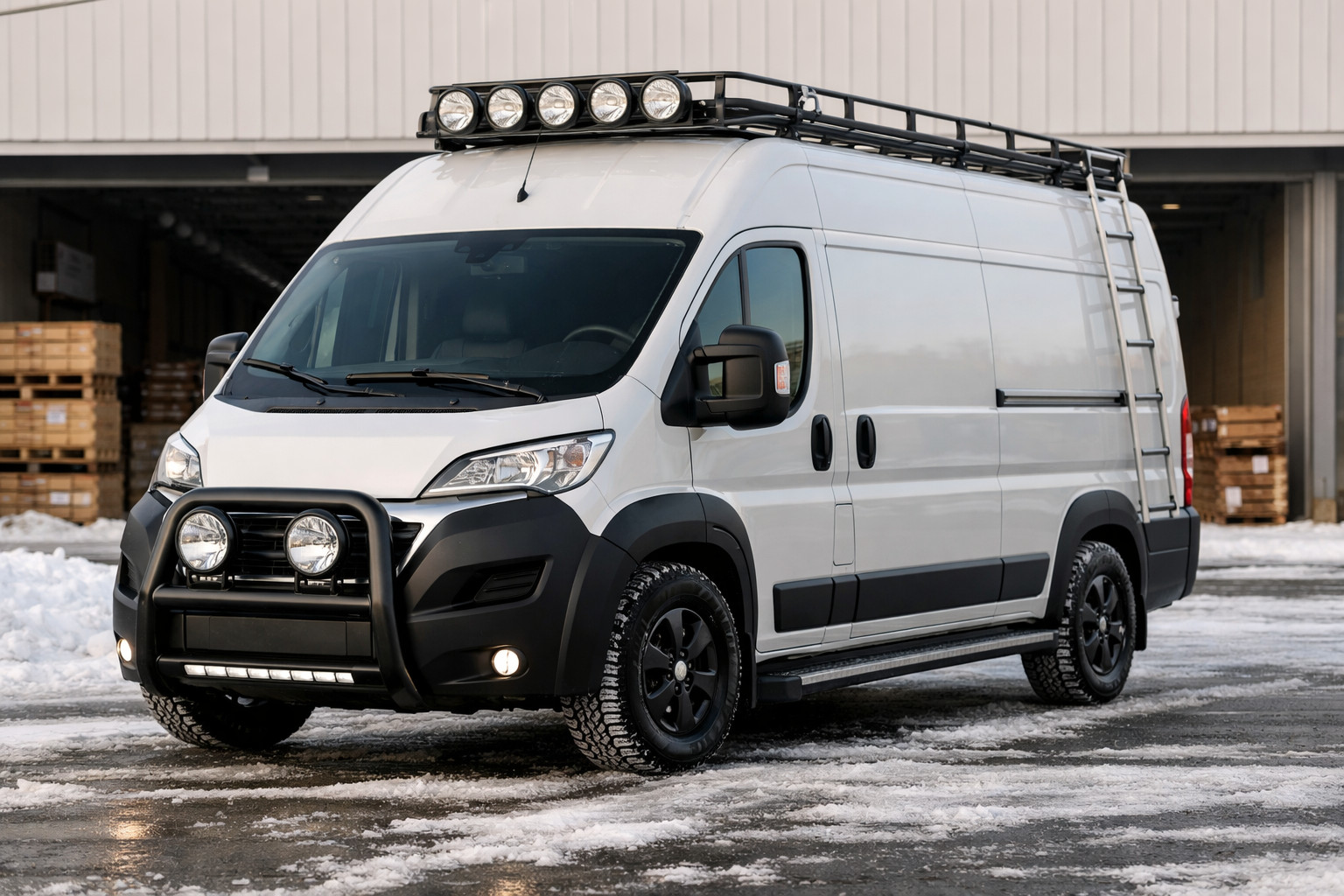 Basisupgrade voor Fiat Ducato 2014+ voor werk, winter en hoge kilometrage