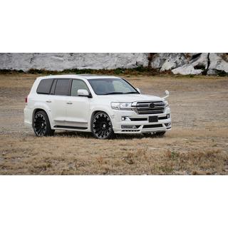 Front bumper lipspoiler Wald (voor 2016-2021) Toyota Land Cruiser 200 2007–2021 foto 4