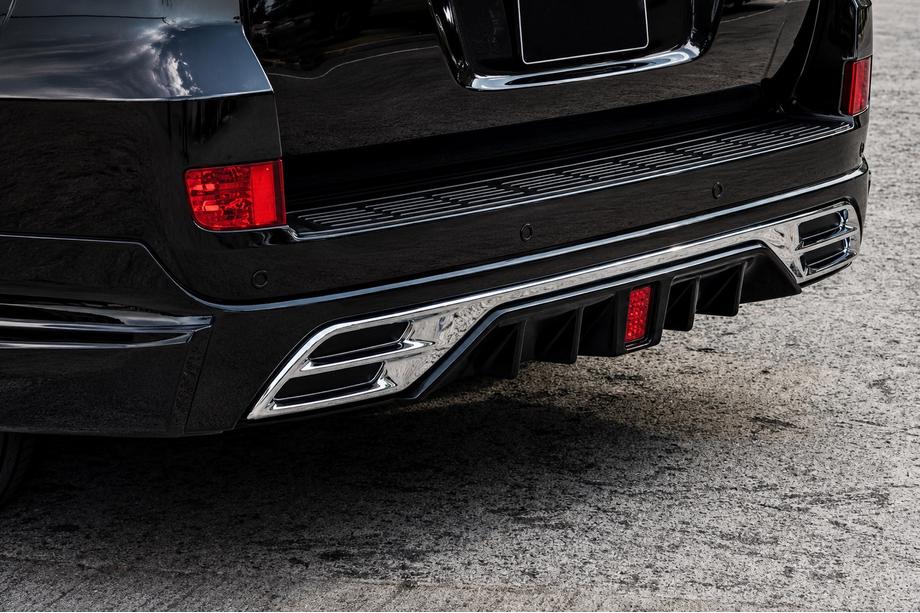 Toyota Land Cruiser 200 2007–2021 Achterbumper diffuser Wald (voor 2016-2021) Foto 1