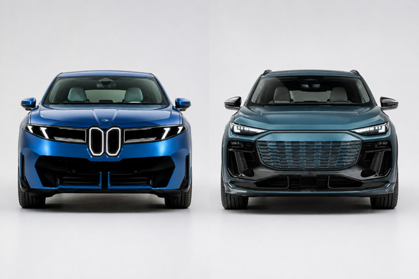 BMW iX3 2026 vs Audi Q6 e-tron 2027: vergelijking van premium EV’s