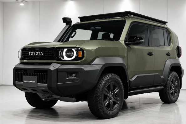 Nieuwe Toyota Land Cruiser FJ 2026: обзор van compacte ladderframe-SUV