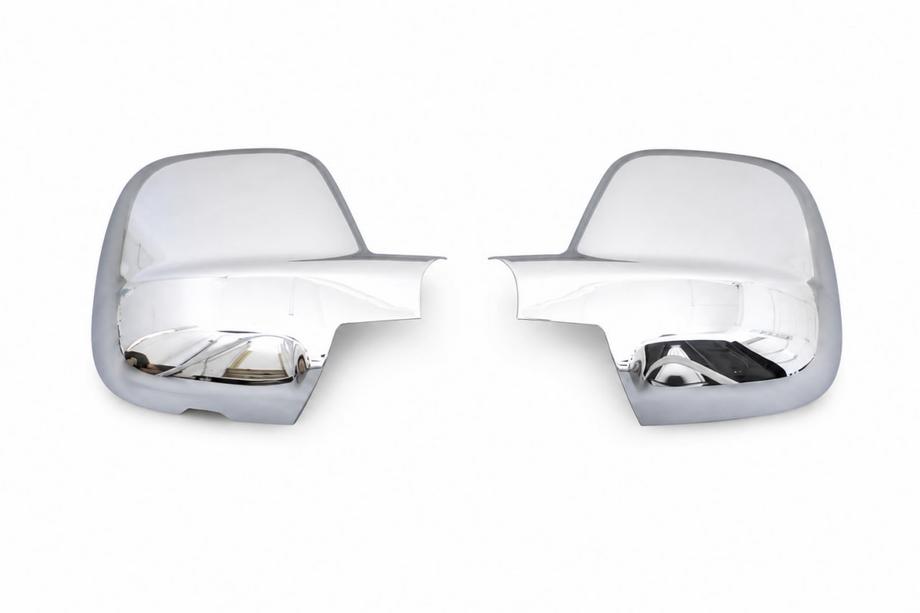 Citroen Berlingo 2008–2018 RVS spiegelkappen (set van 2) OmsaLine - Italiaans roestvrij staal Foto 1