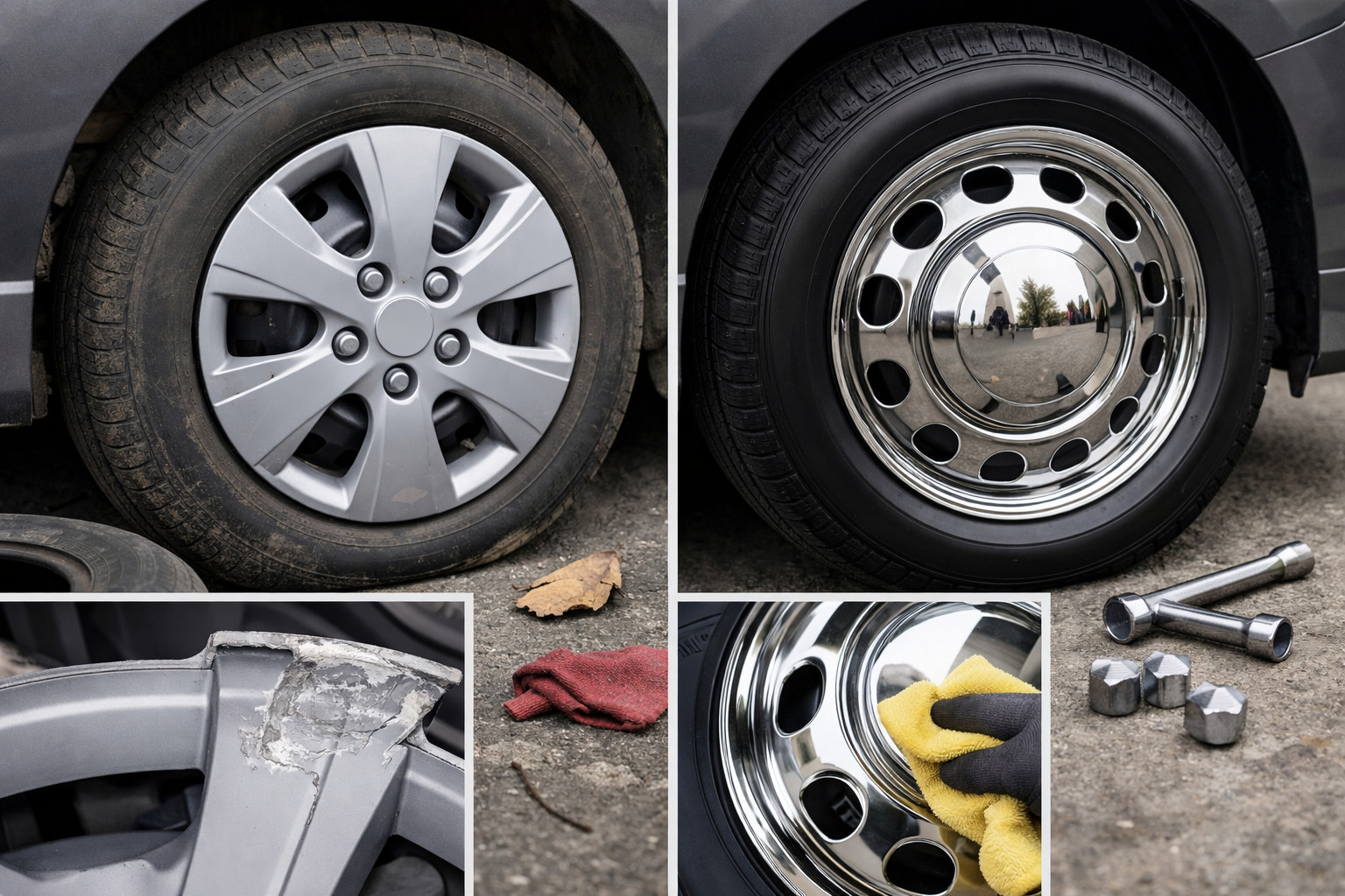 Plastic of RVS wieldoppen: wat is beter voor dagelijks rijden?