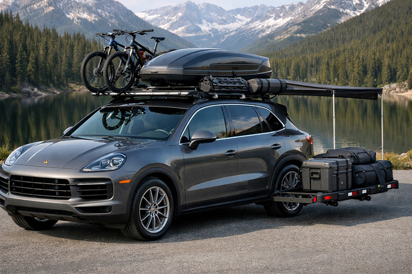 Wat te monteren op een Porsche Cayenne 2018+ voor dak en reizen