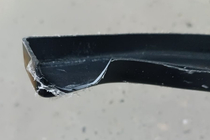BMW 5 Serie F10/F11 2010–2016 Outlet Front lip spoiler DPT V2 (voor M5, hoogglans zwart) foto 2