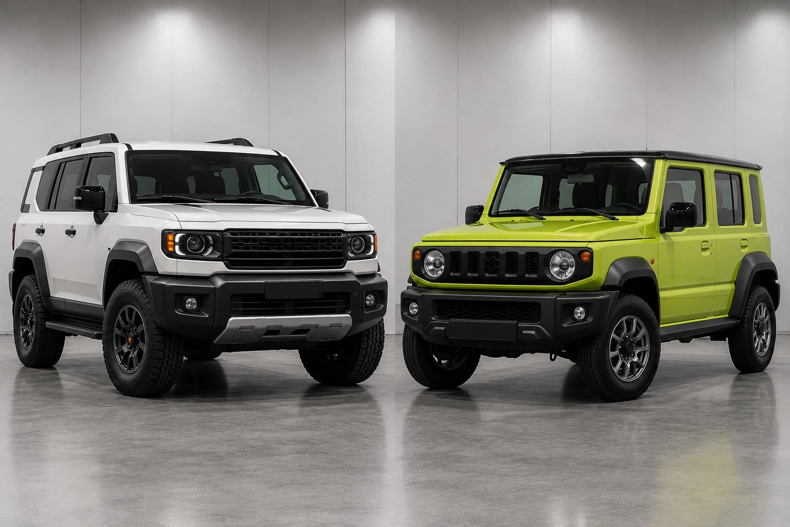 Toyota Land Cruiser FJ 2026 vs Suzuki Jimny 5-Door: welke is beter?