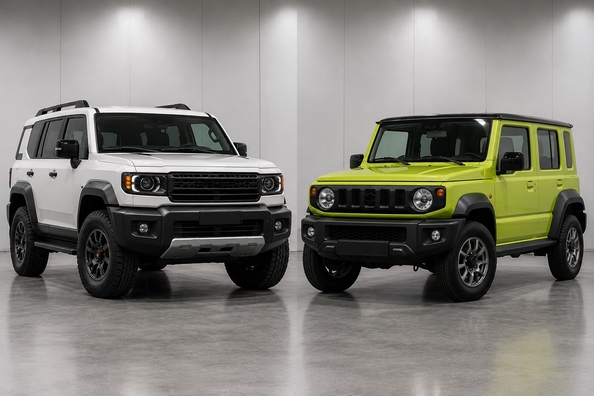 Toyota Land Cruiser FJ 2026 vs Suzuki Jimny 5-Door: welke is beter? Foto 1