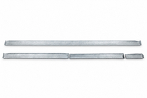 Mercedes Vito/V-klasse W447 2014– AMG sideskirts (glasvezel, spuitklaar) Kort/Lang (voor 1 of 2 schuifdeuren) foto 4