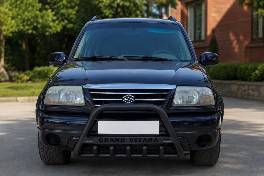 Suzuki Vitara 1998–2006 RVS bullbar WT004 Black Image