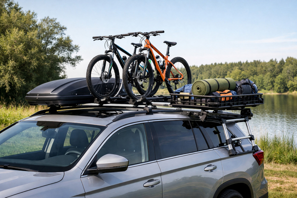 Wat je op je auto monteert voor vakantie, sport en seizoensvervoer op het dak Foto 1