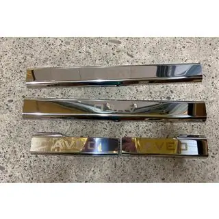 Afgeprijsd: interieur instaplijsten Carmos V1 (4 stuks, RVS) foto 2