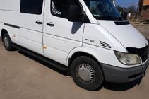 Volkswagen LT 1995–2006 Premium Black side steps (set 2 stuks, RVS) foto 2
