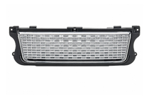 Range Rover III L322 2002–2012 Radiateurgrille met zijgrilles, zilver (2010-2012) foto 1