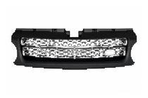 Range Rover Sport 2005–2013 Originele zilveren radiateurgrille, zwarte omlijsting (2010-2012) foto 1