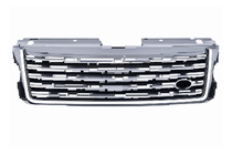 Range Rover IV L405 2013–2021 Zwarte grille met zilverkleurige sierstrips (facelift 2013→2023) foto 1