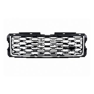 Zwarte radiatorgrille met zilverkleurige sierlijsten (facelift 2013→2018) Range Rover IV L405 2013–2021