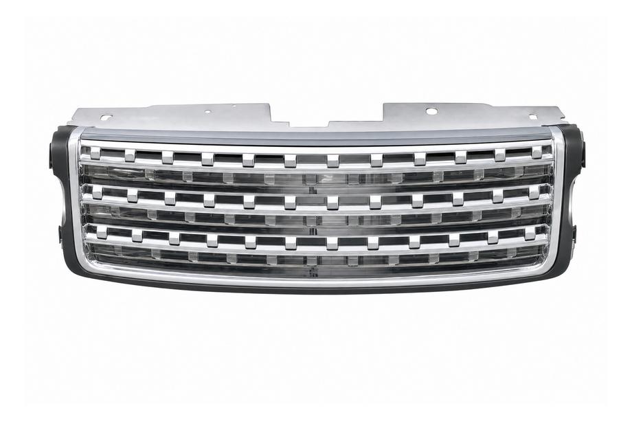 Range Rover IV L405 2013–2021 Grijze radiateurgrille met zilverkleurig gaas (2013) Image