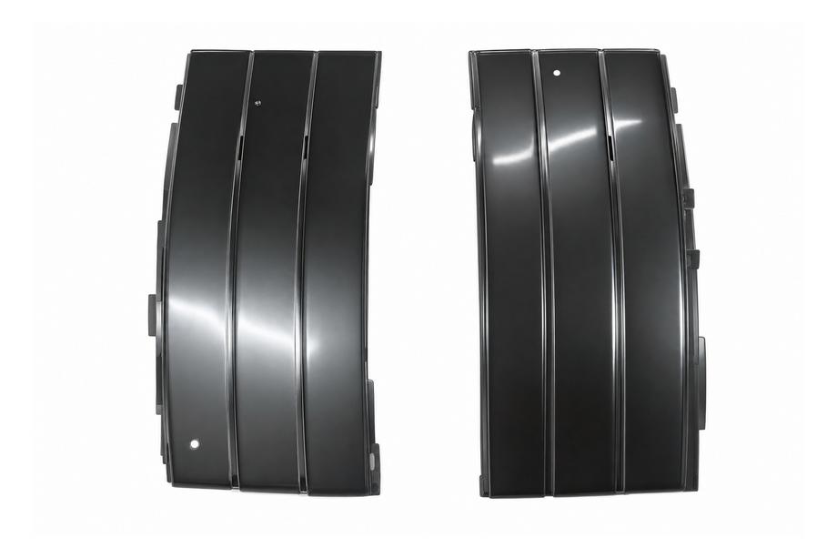 Range Rover IV L405 2013–2021 Verlengde zwarte spatbordroosters (2018) Image