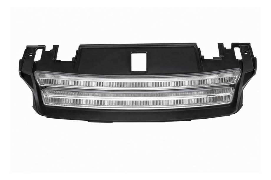 Range Rover Sport 2014–2022 Radiateurgrille, zwart frame / zilverkleurig gaas (2014) Image