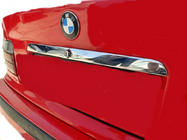 BMW 3 Serie E36 1990–2000 Chromen strip boven kenteken (RVS) Kunststof foto 1