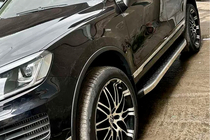 Volkswagen Touareg 2002–2010 BlackLine side steps (2 stuks, aluminium) foto 8