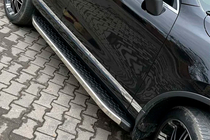 Volkswagen Touareg 2002–2010 BlackLine side steps (2 stuks, aluminium) foto 1