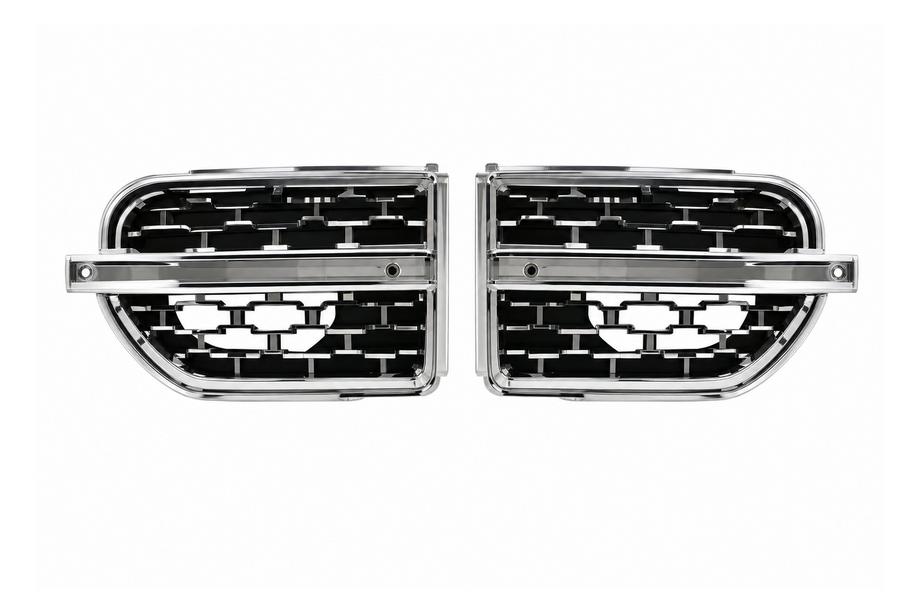 Land Rover Discovery III 2004–2009 Chromen spatbordroosters Image