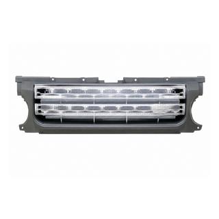Radiateurgrille – grijs frame / zilverkleurig gaas Land Rover Discovery IV 2009–2017