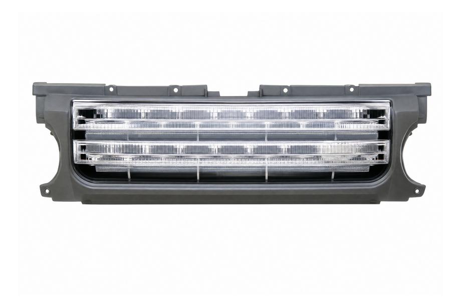 Land Rover Discovery IV 2009–2017 Radiateurgrille – grijs frame / zilverkleurig gaas Image
