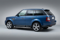 Range Rover Sport 2005–2013 BlackLine side steps (2 stuks, aluminium) foto 1
