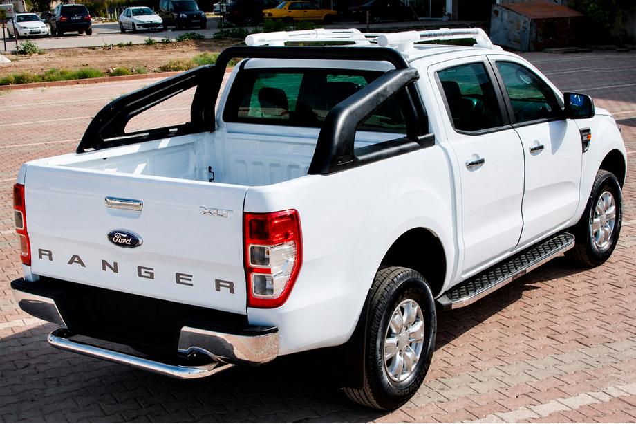 Ford Ranger 2011–2022 BlackLine side steps (2 stuks, aluminium) Image