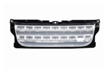 Land Rover Discovery IV 2009–2017 Radiateurgrille, zwart frame / zilverkleurig gaas (2014) foto 1