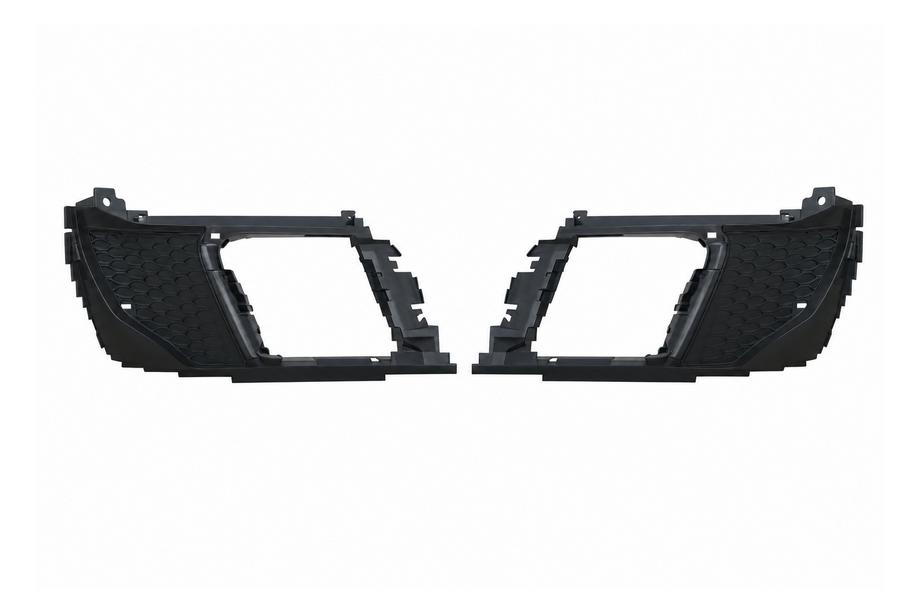Range Rover Evoque 2012–2018 Dynamic zwarte afdekking voor uitlaatsierstukken achterbumper Image