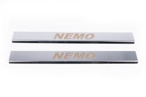 Citroen Nemo 2007–2017 Instaplijsten Carmos V1 (set 2 stuks, RVS) foto 2