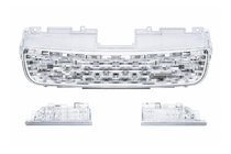 Land Rover Discovery Sport 2014– Zilveren radiateurgrille + spatbordgills foto 1